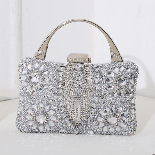 Crystal evening purse