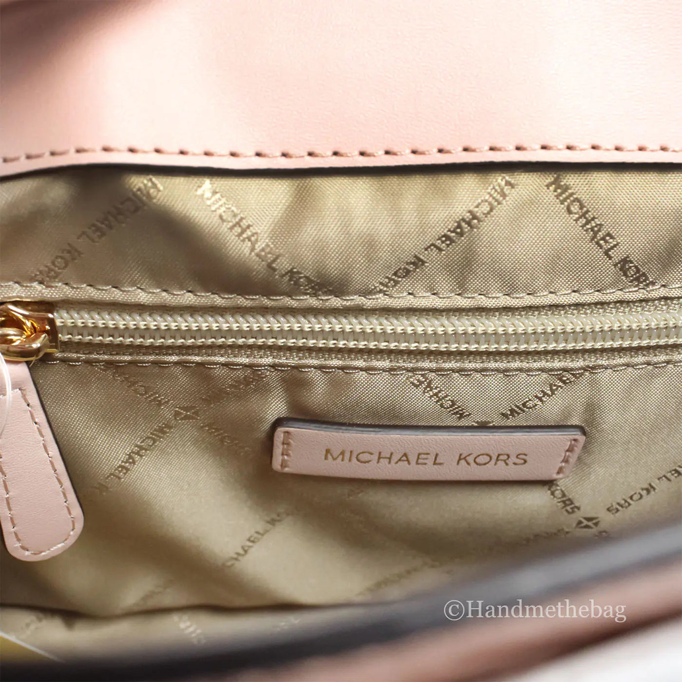 Michael Kors - Manhattan Metallic Primrose Satchel