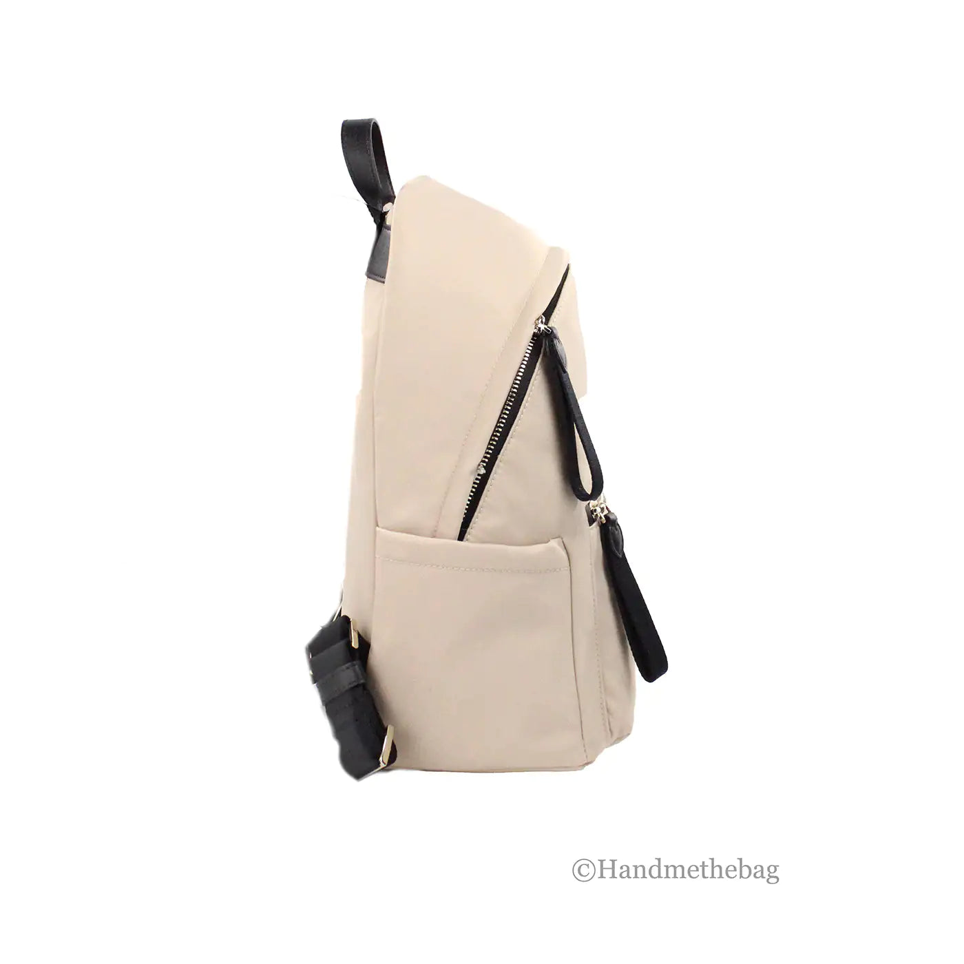 Kate Spade - Beige Nylon Backpack