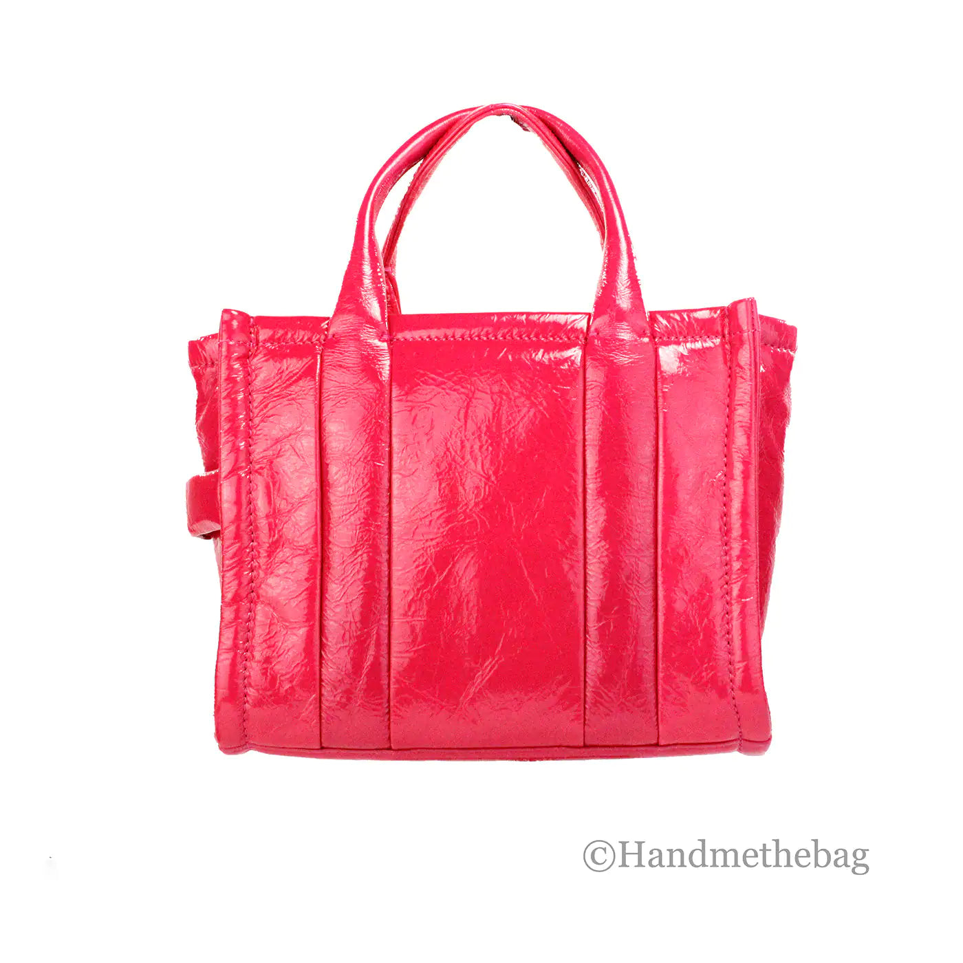 Marc Jacobs - The Shiny Magenta Leather Tote