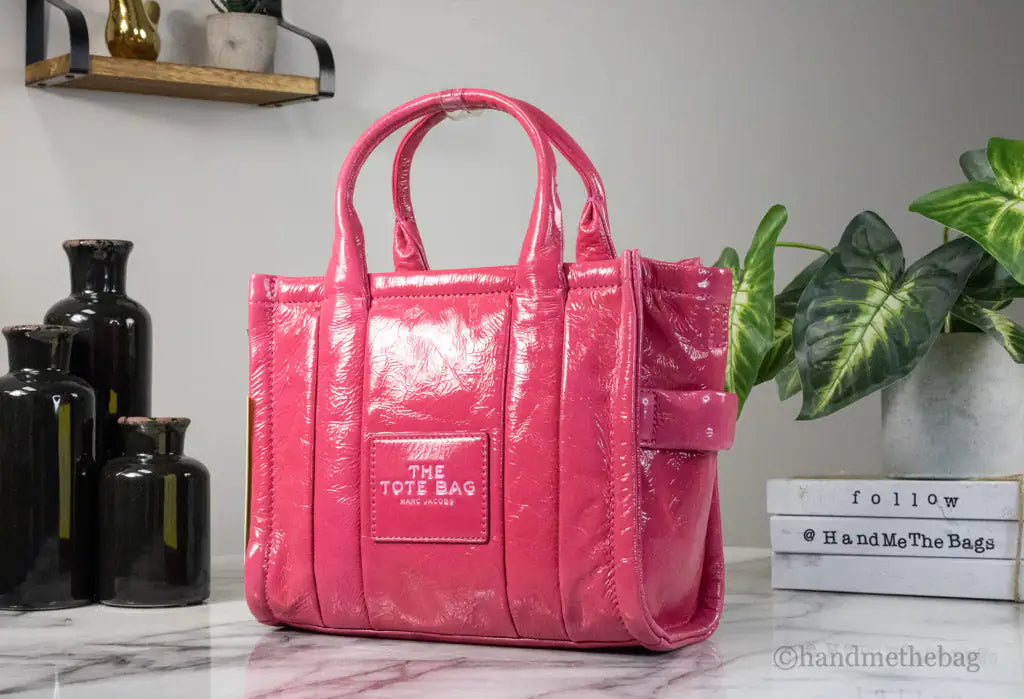 Marc Jacobs - The Shiny Magenta Leather Tote