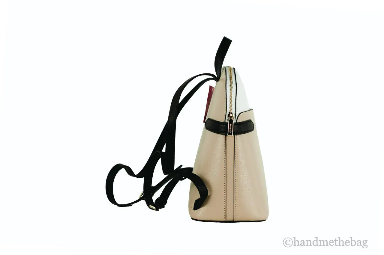 Kate Spade - Colorblock Warm Beige Backpack