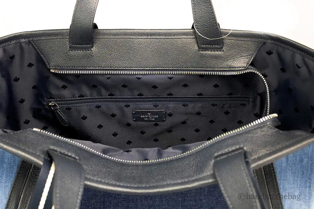 Kate Spade - Large Denim Slouchy Tote