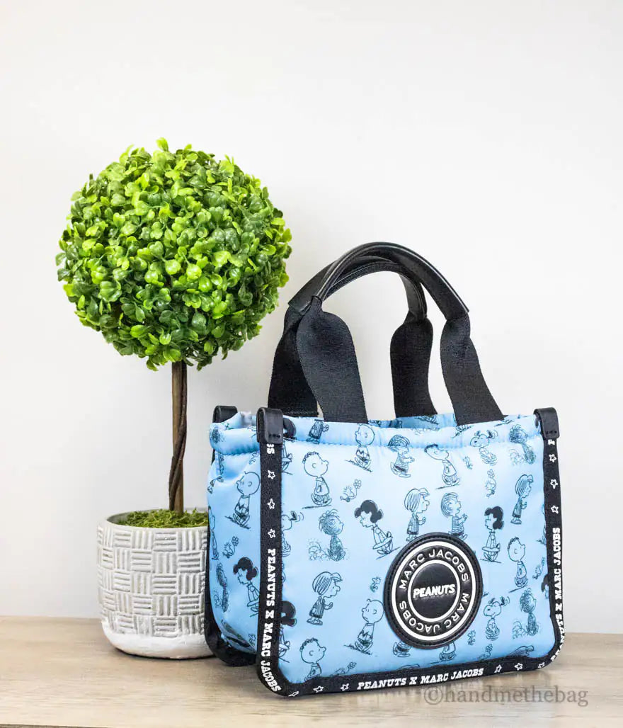 Marc Jacobs - Blue Mini Puffy Nylon Tote