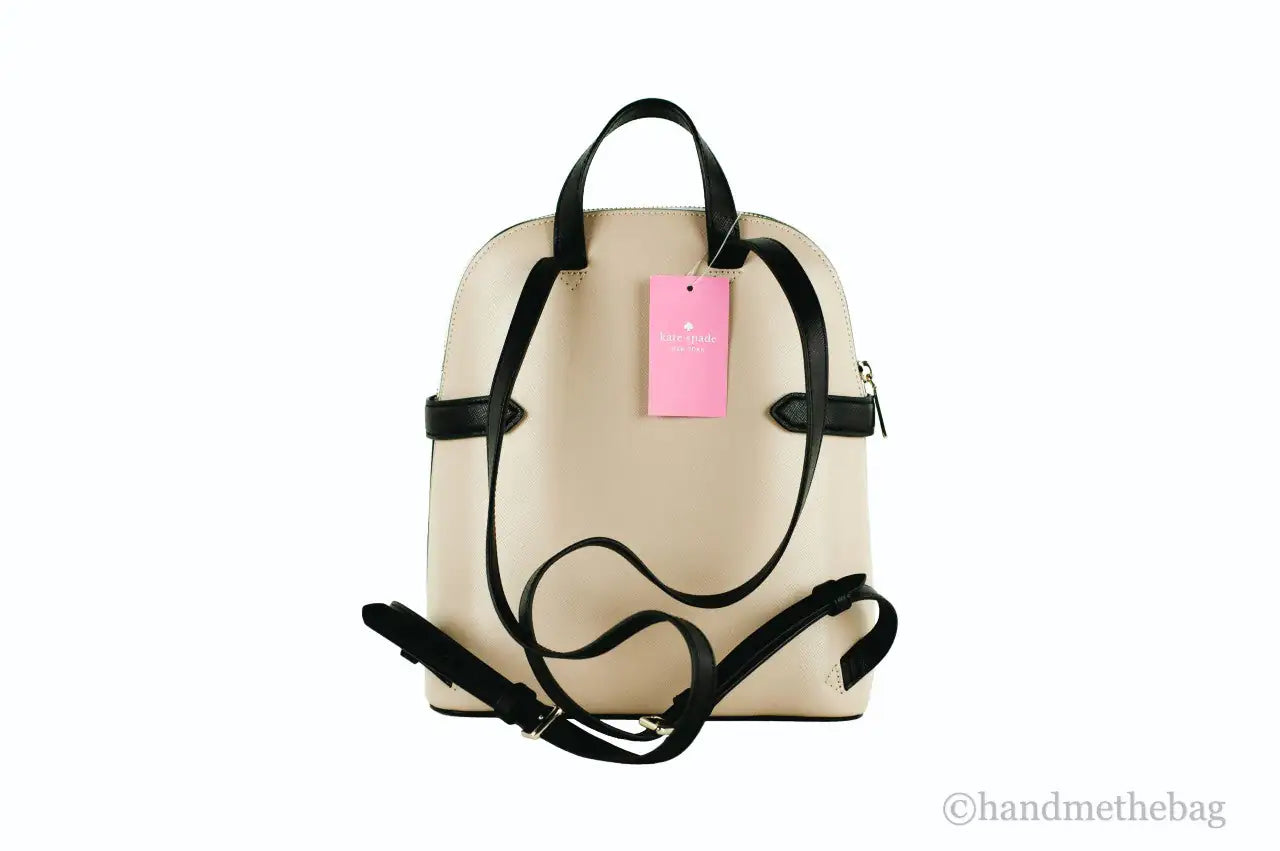 Kate Spade - Colorblock Warm Beige Backpack