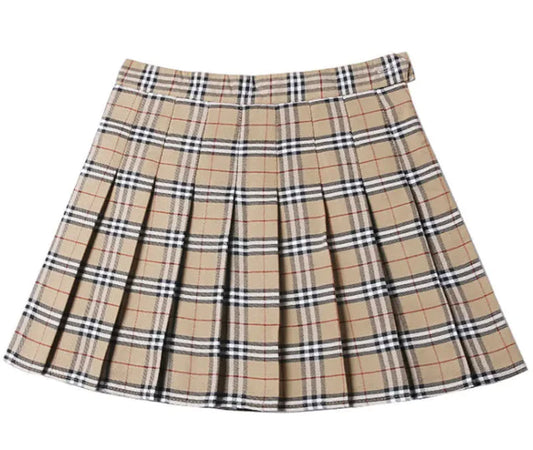 Plaid Classic Uniform Skirt