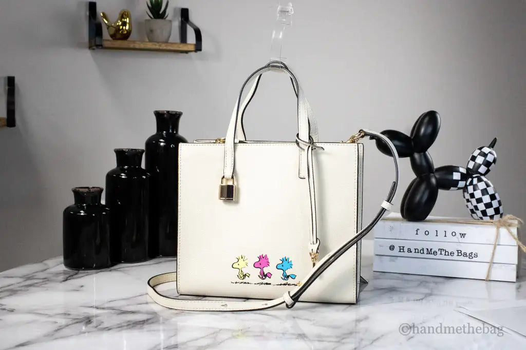 Marc Jacobs - Small Ivory Leather Tote