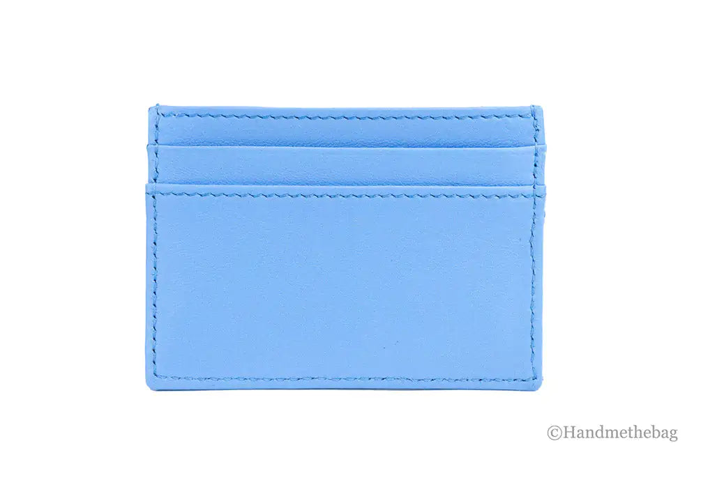 Versace - Medusa Blue Leather Card Case