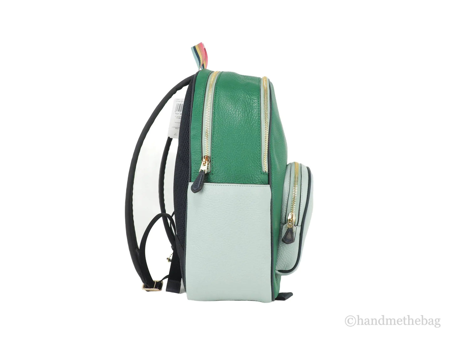 Coach - Court Pebbled Leather Backpack