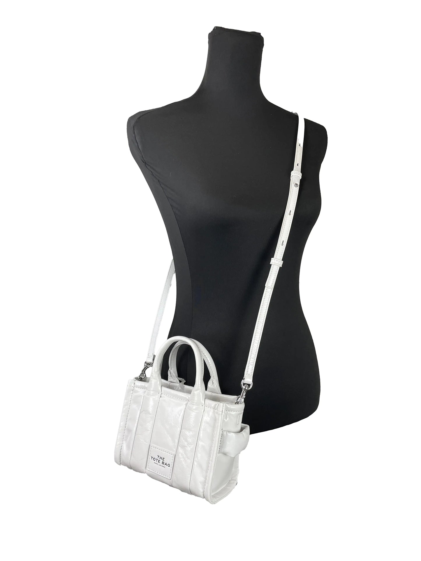 Marc Jacobs - Tote White Leather Crossbody