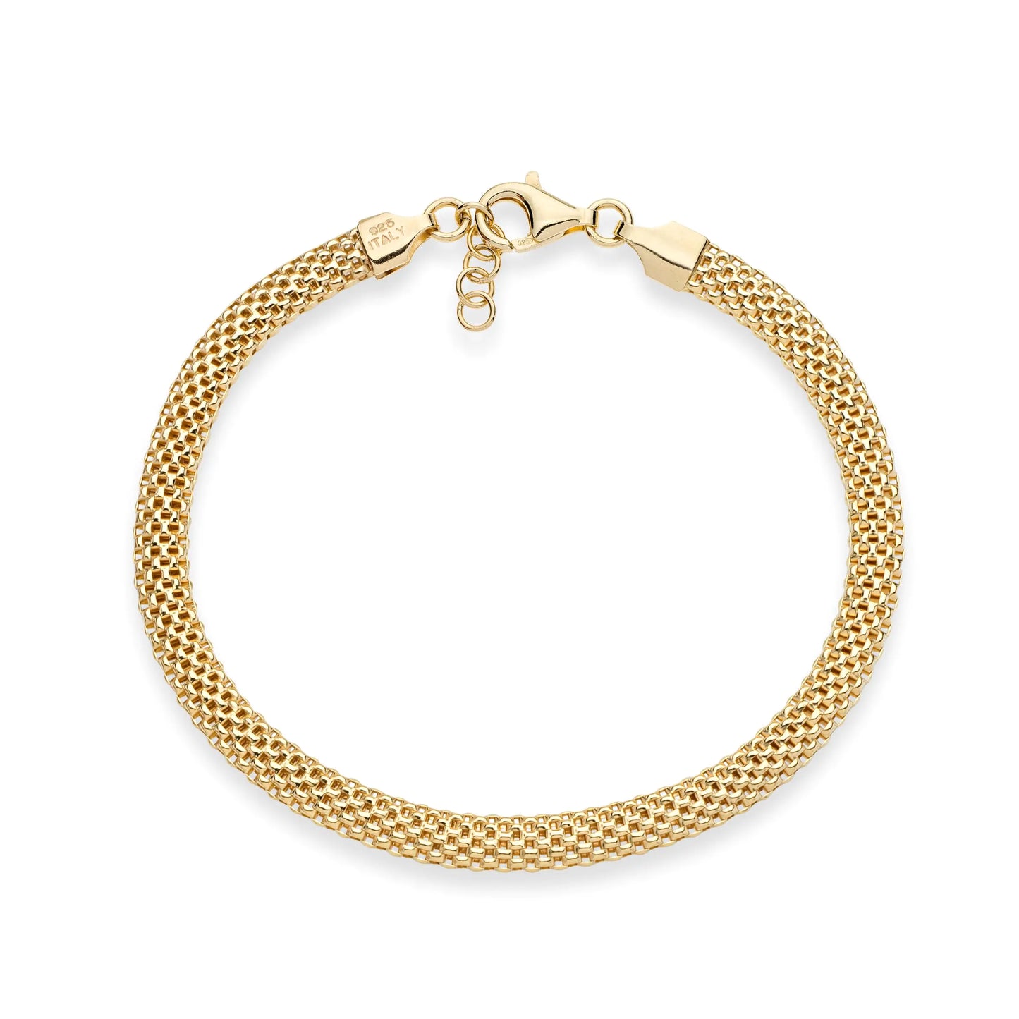 Mia Bella Gold Sterling Silver  Bracelet