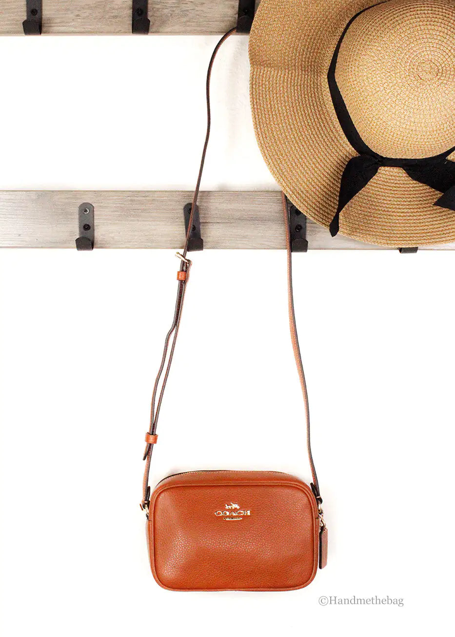 Coach - Sunset Leather Camera Crossbody Bag