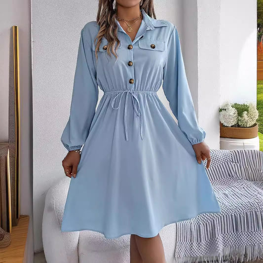 Casual Dress with Long Sleeves