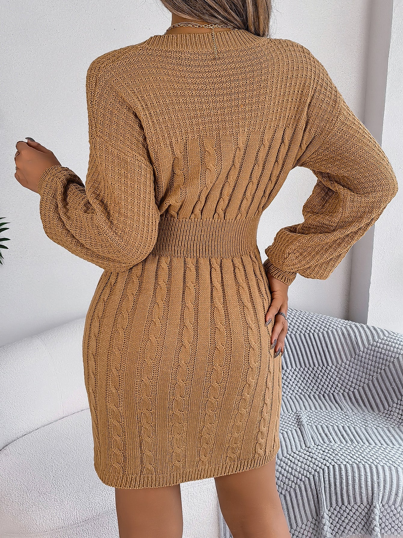 Elegant Sweater Dress