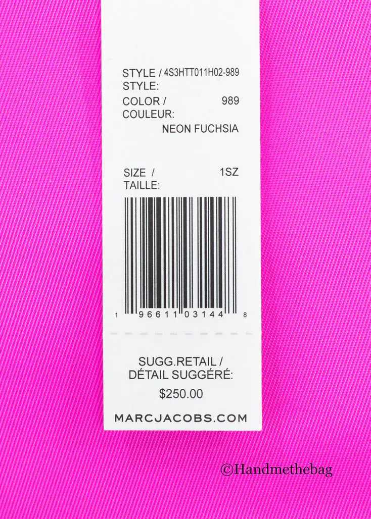 Marc Jacobs - Small Nylon Tote Bag