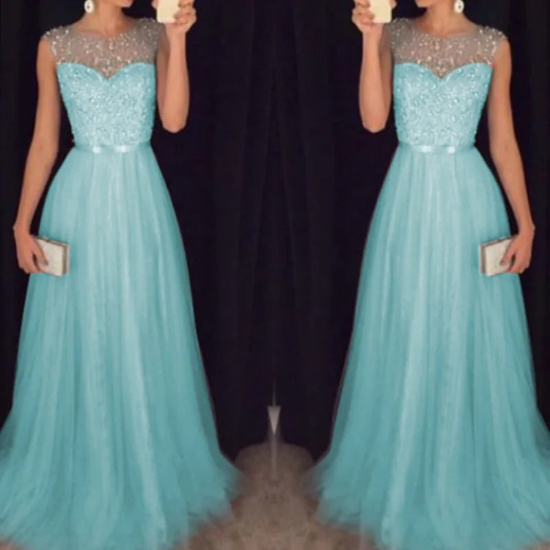 Prom Gowns Sequin Dress