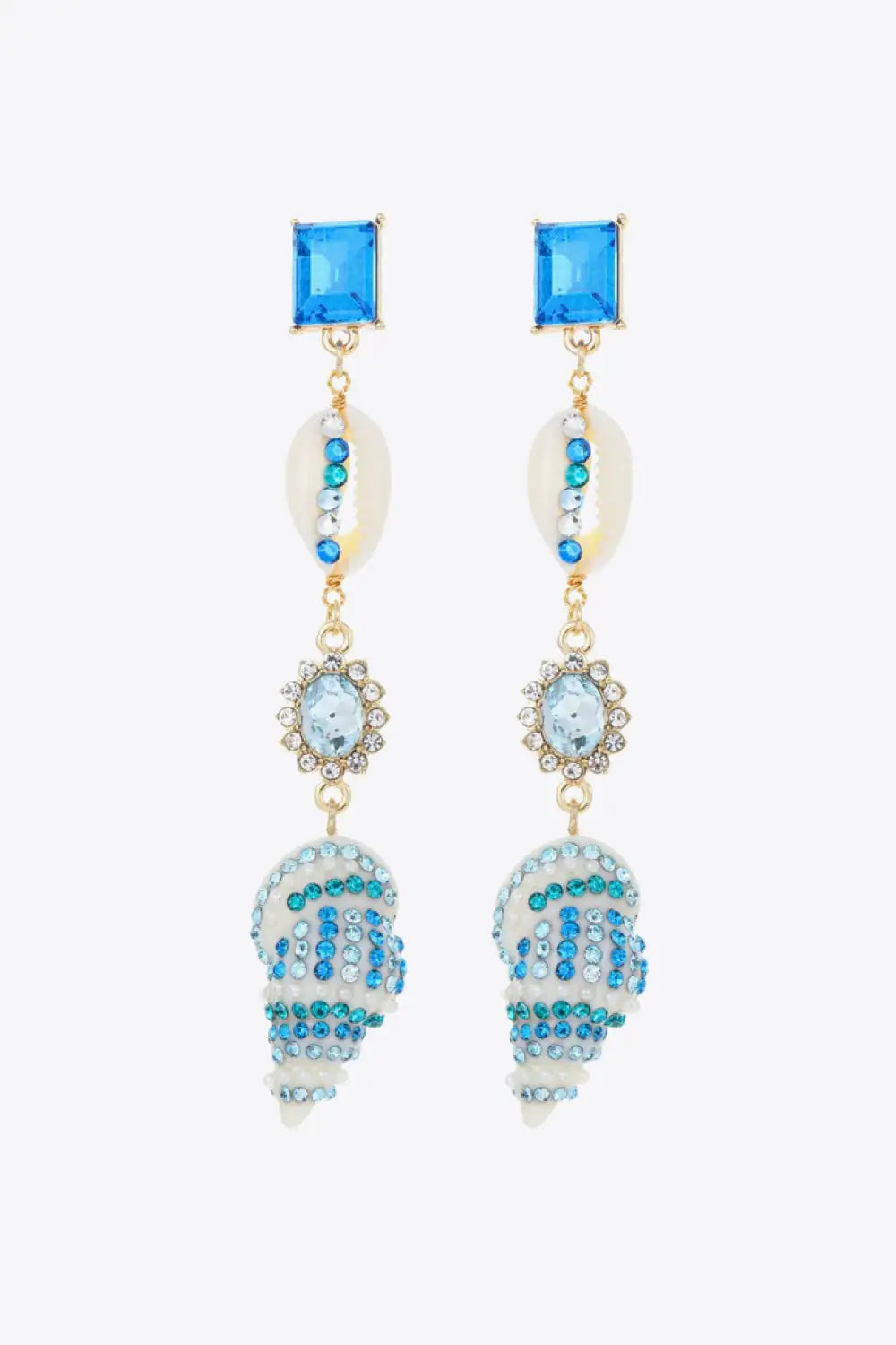 Conch Drop Earrings