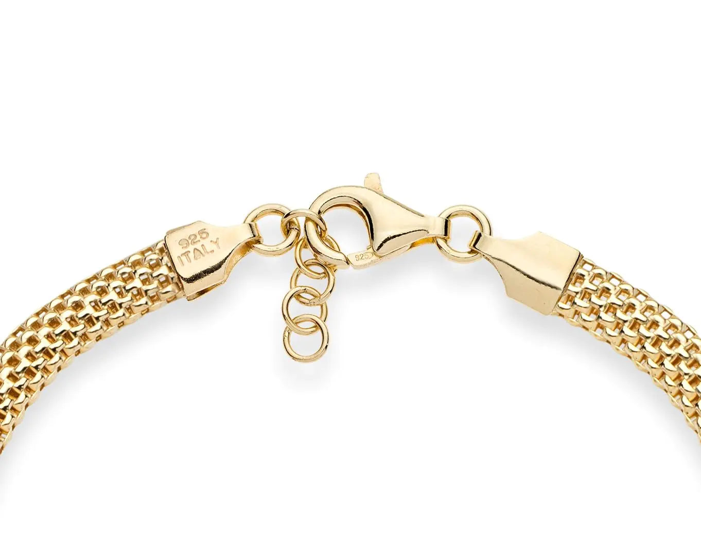 Mia Bella Gold Sterling Silver  Bracelet