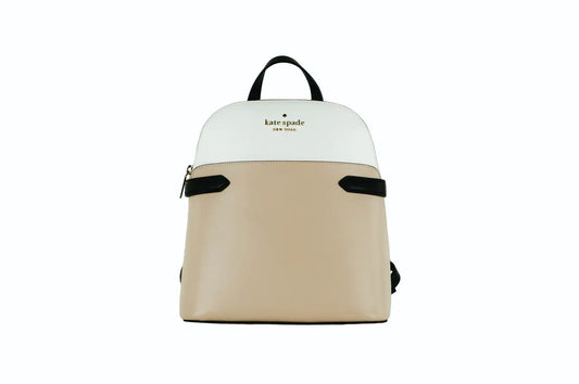 Kate Spade - Colorblock Warm Beige Backpack