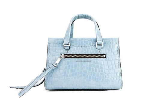 Marc Jacobs - Stone Blue Leather Satchel