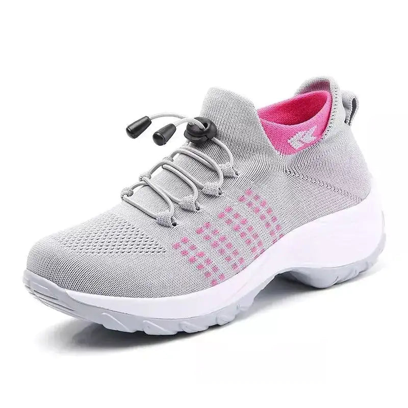 Baskets pour femmes, chaussures de course plates pour printemps et hiver