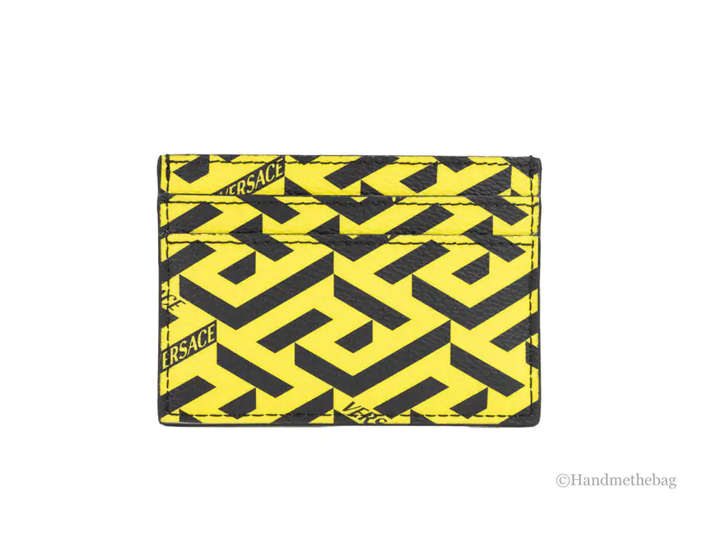 Versace - Signature Canvas Card Case