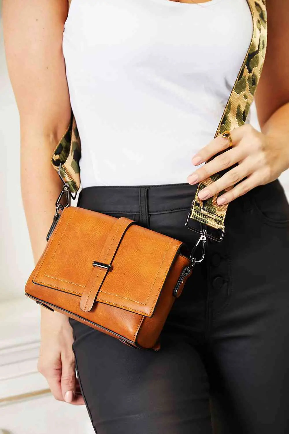 Wide Strap Crossbody