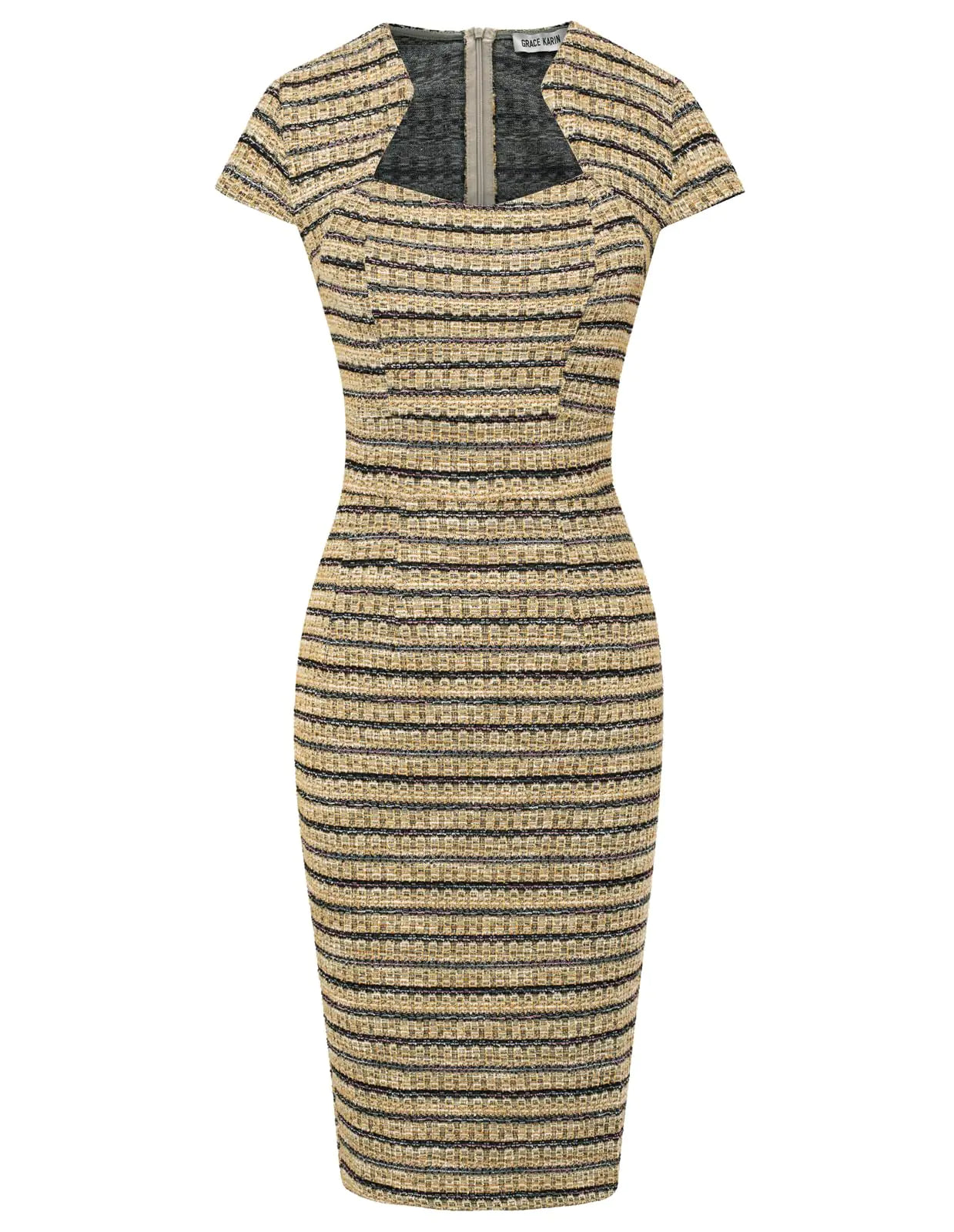 Tweed Pencil Dress