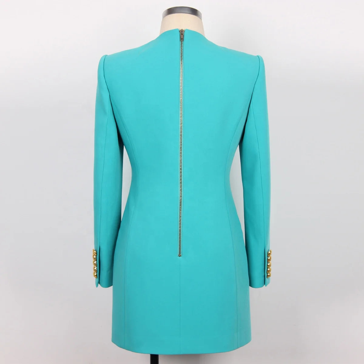 Elegant One Button Dress Blazer