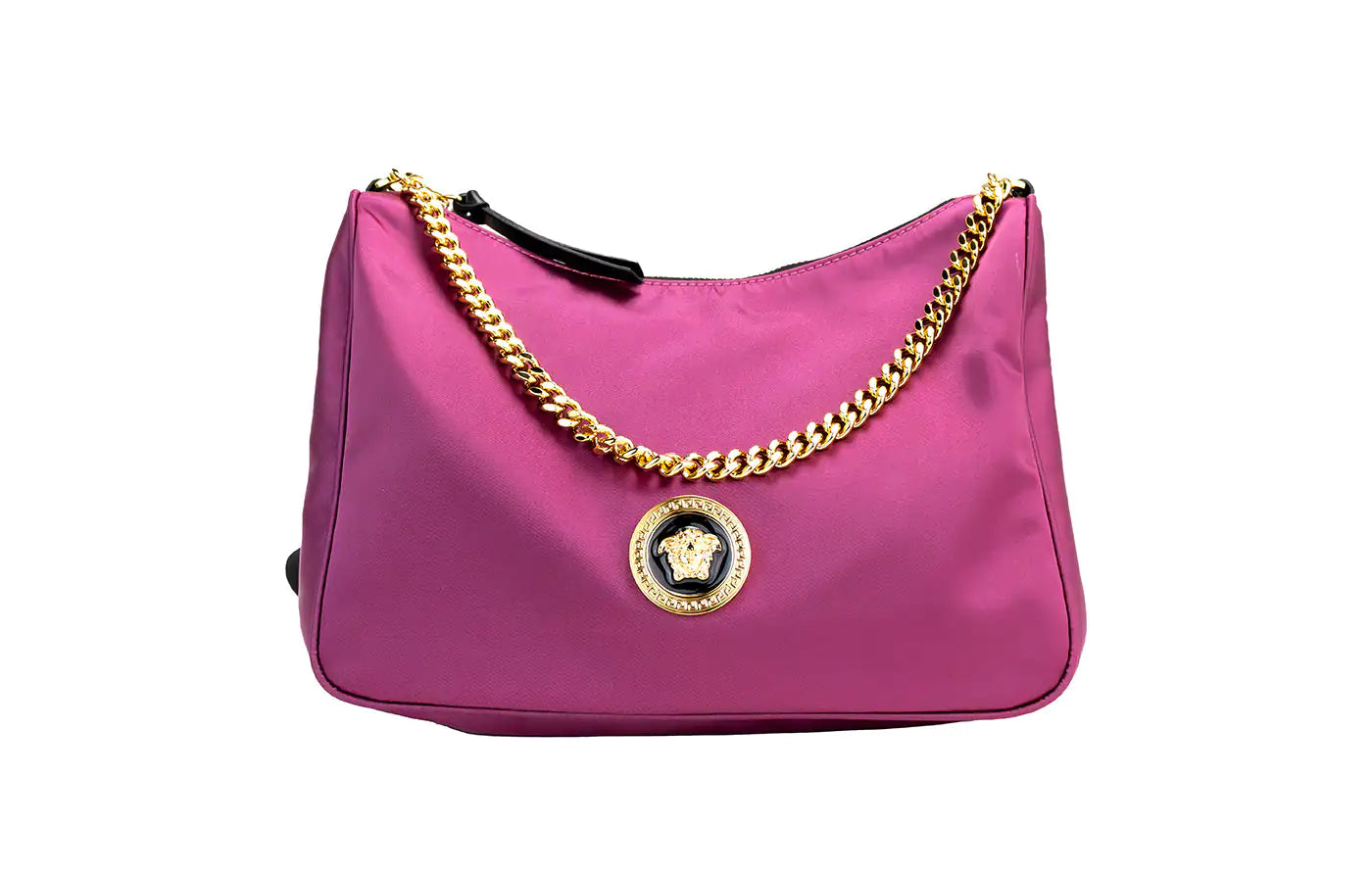 Versace - Dahlia Nylon Medusa Crossbody Shoulder Bag