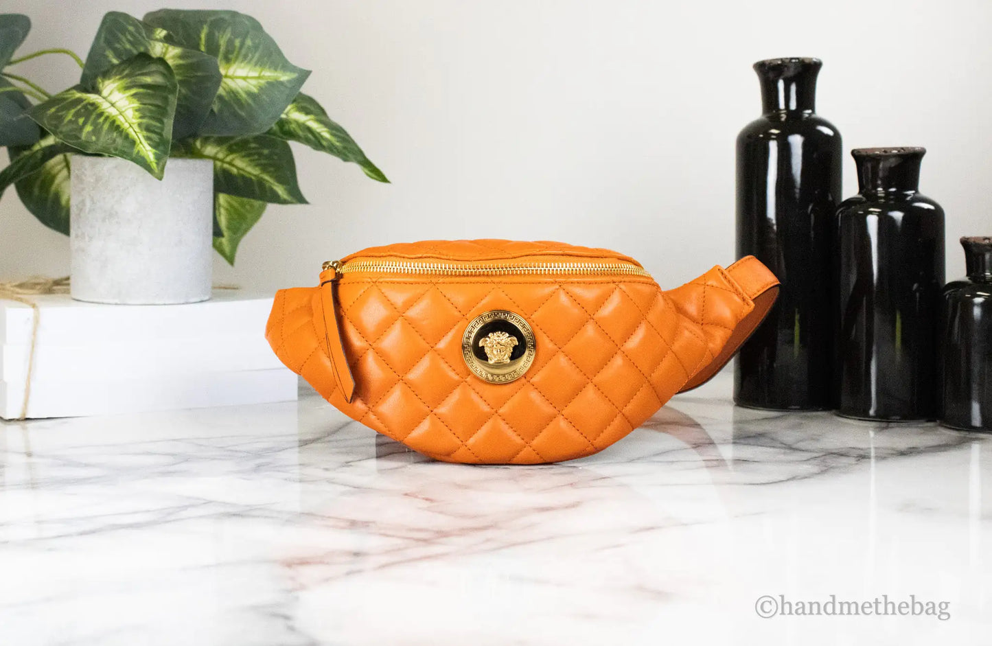 Versace - Lamb Leather Belt Bag