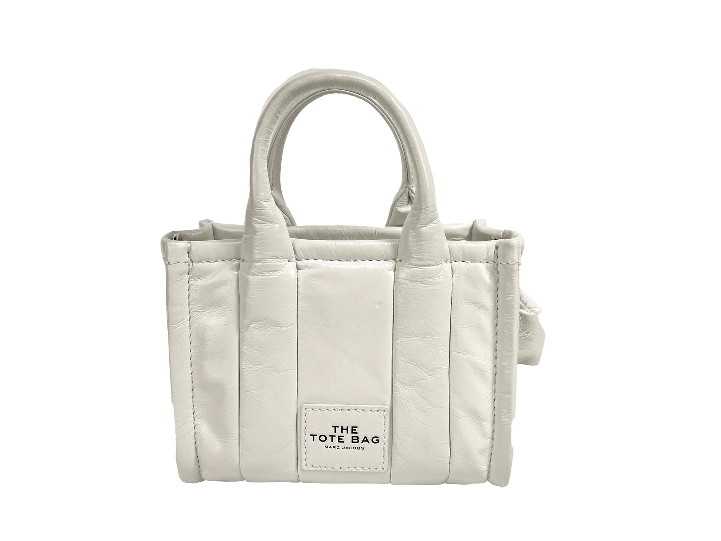 Marc Jacobs - Tote White Leather Crossbody