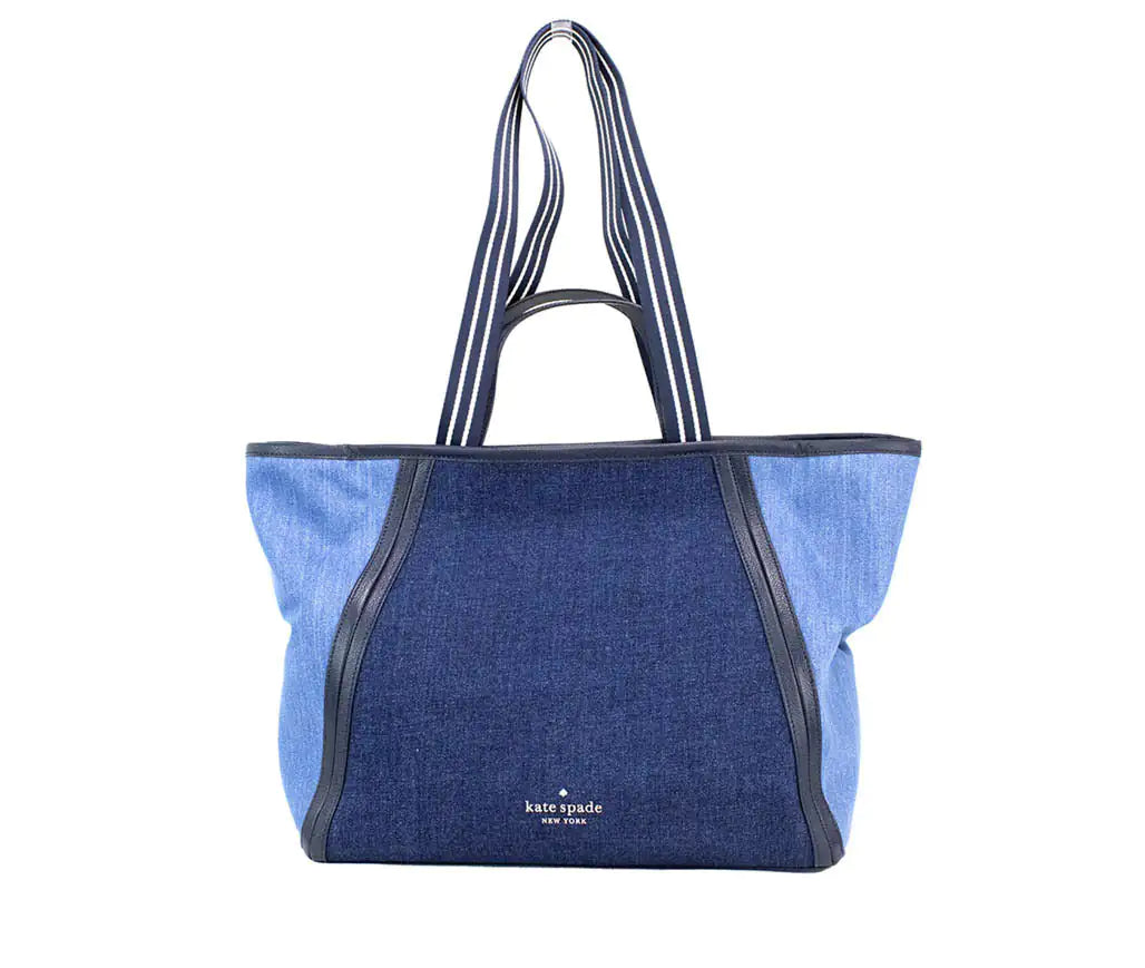 Kate Spade - Large Denim Slouchy Tote