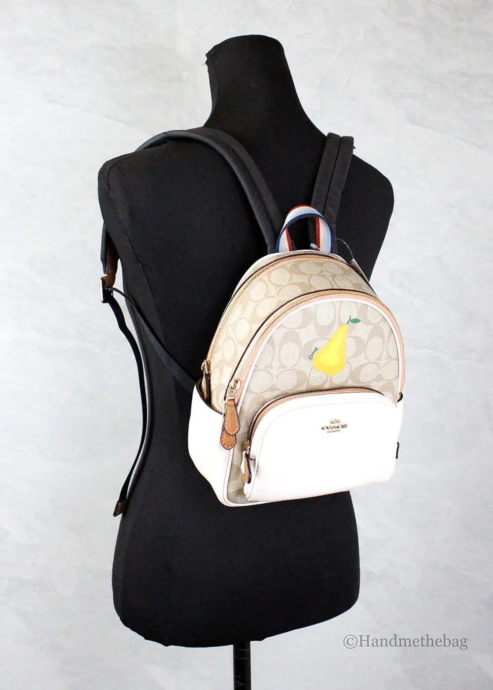 Coach - Signature Canvas Backpack