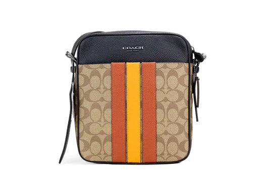 Coach - Hudson 21 Stripe Crossbody