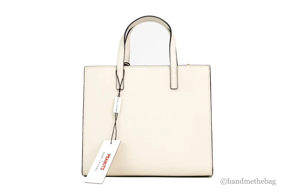 Marc Jacobs - Small Ivory Leather Tote