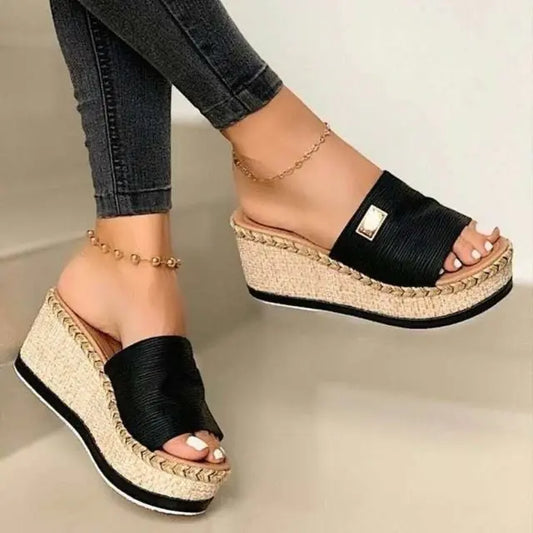 Sandalias de plataforma para mujer