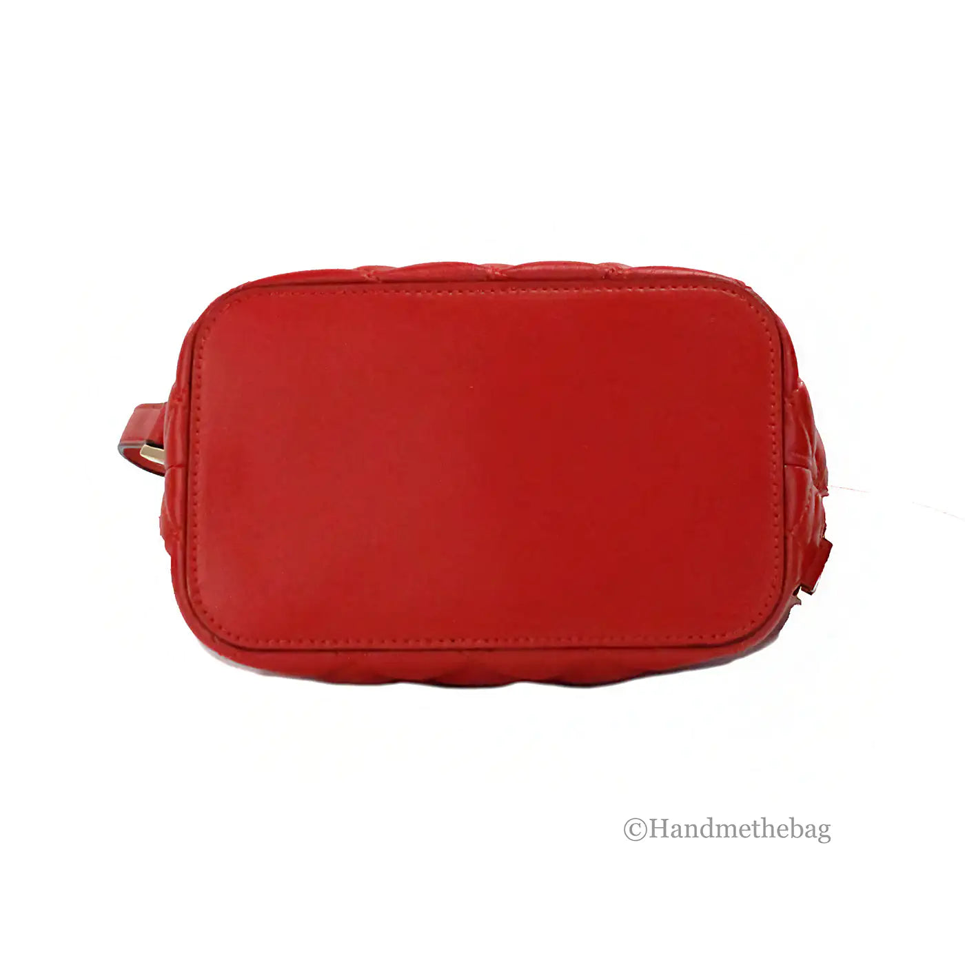 Versace - Red Leather Bucket/Crossbody Bag