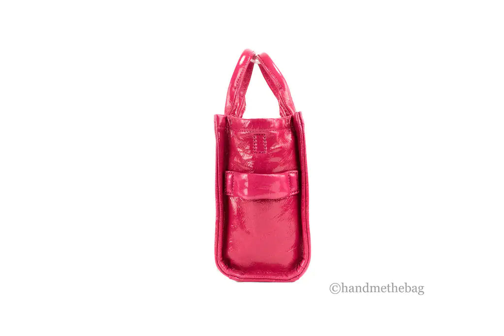 Marc Jacobs - The Shiny Magenta Leather Tote