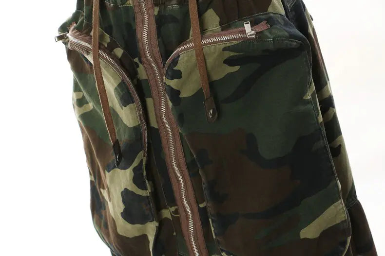 Camouflage Cargo Skirt