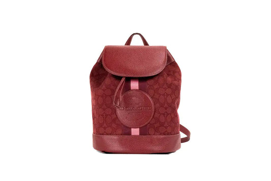 Coach - Jacquard Canvas Logo Backpack