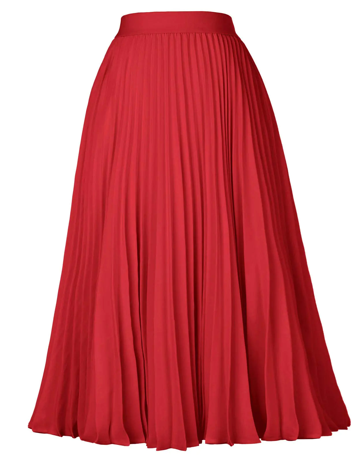 Pleated Chiffon Skirt