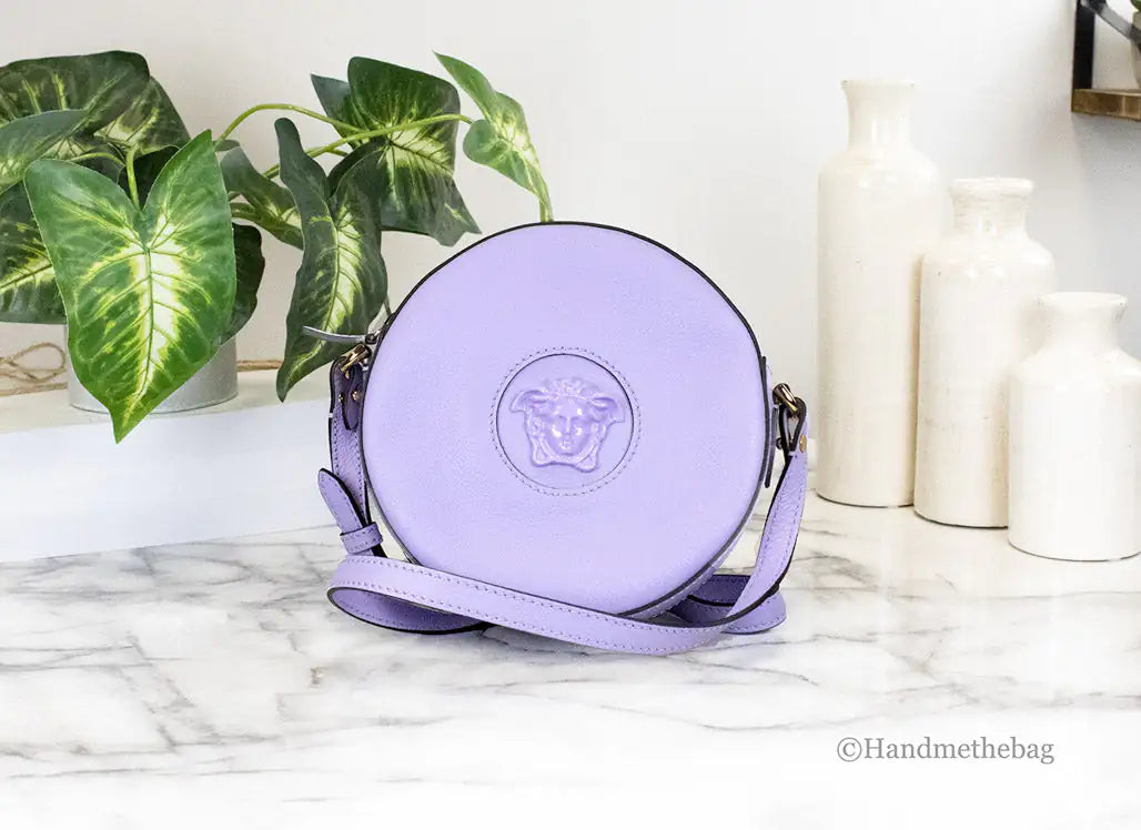 Versace - Round Disco Crossbody Bag