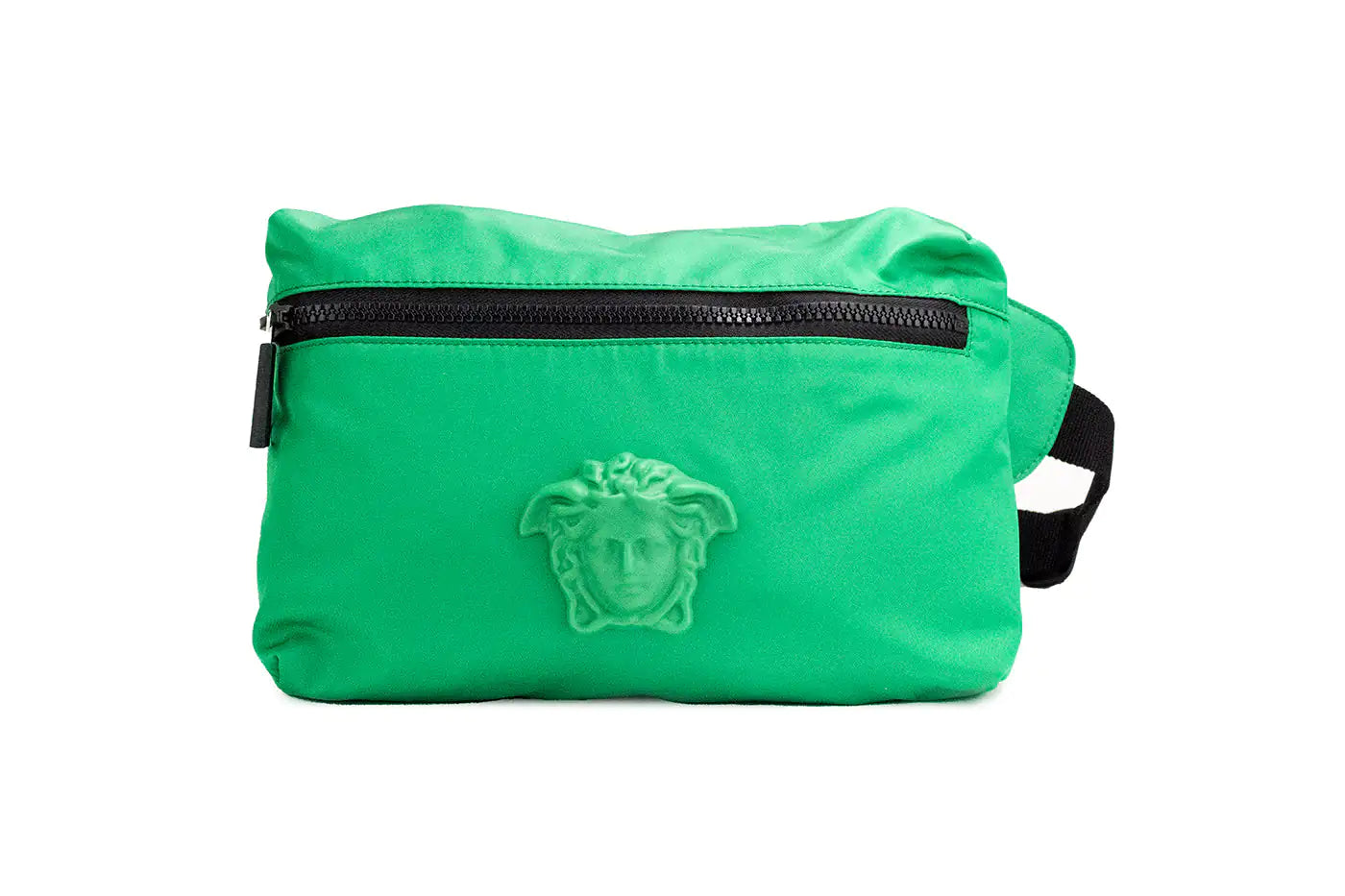 Versace - Green Nylon Medusa Belt Bag