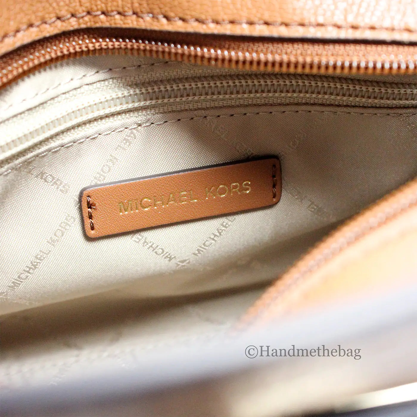 Michael Kors - Luggage Leather Satchel