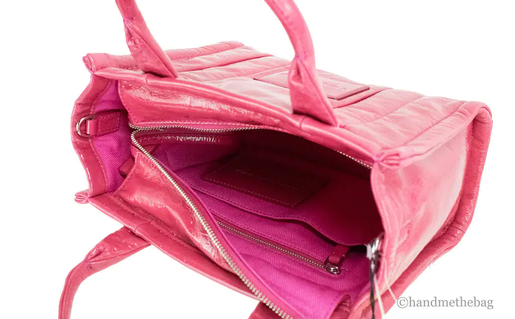 Marc Jacobs - The Shiny Magenta Leather Tote